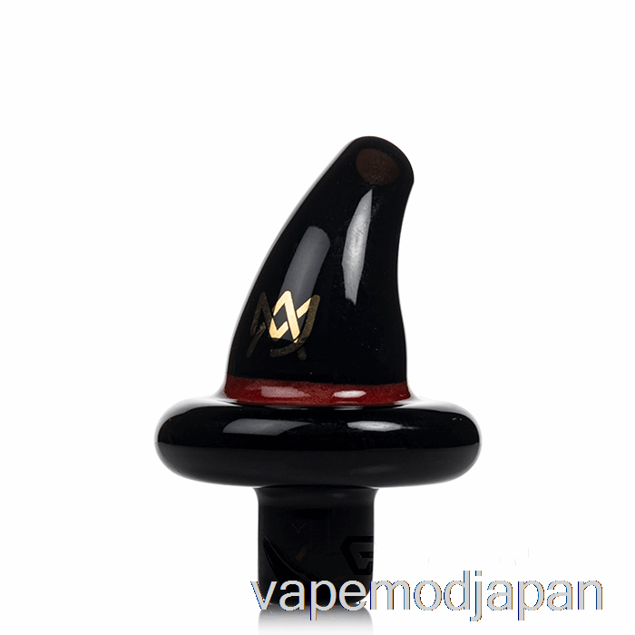 VAPE MOD MJ アーセナル ウィッチ ハット ル スピナー カーブ キャップ ブラック